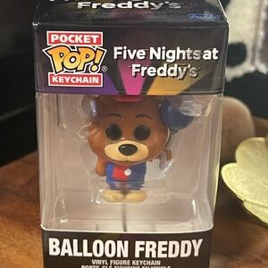 FUNKO POP Balloon Freddy Keychain